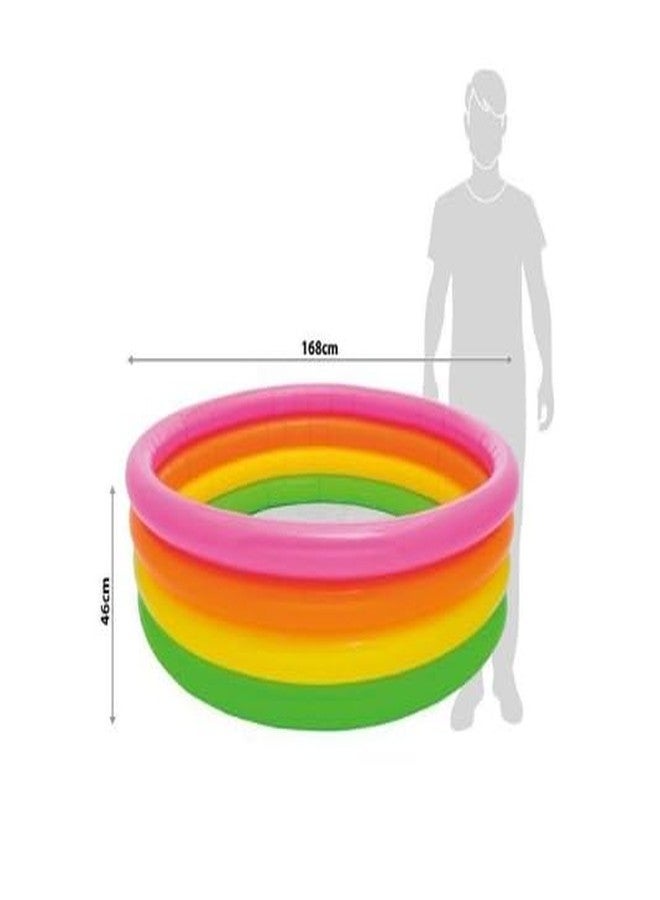 VWretails Inflatable Pools Multicolor for Bath and Swimming (5.5 FT) - Image 3